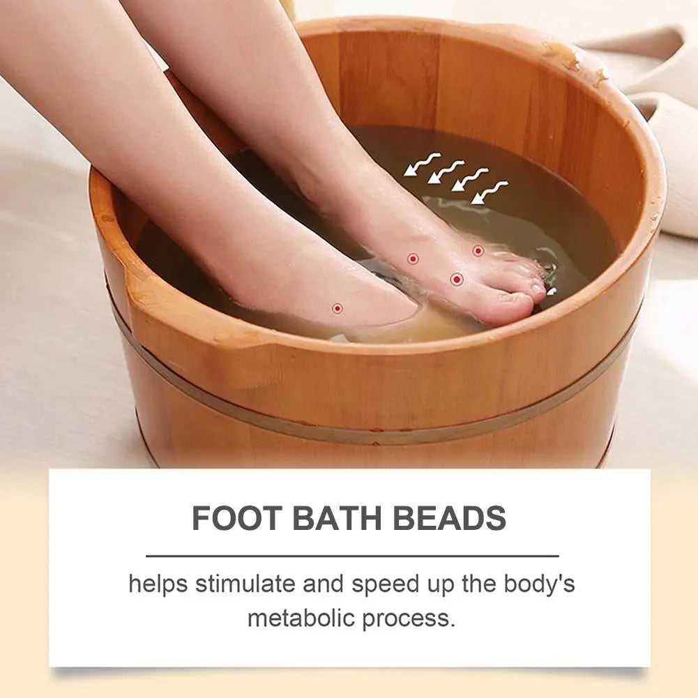Herb detox foot bath beads packaging natural bio health
